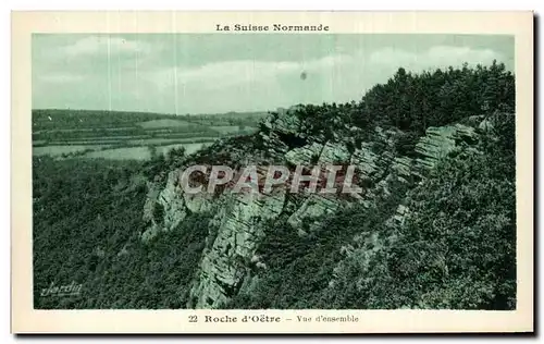 Ansichtskarte AK Roche d&#39Oetre Vue d&#39ensemble Suisse Normande