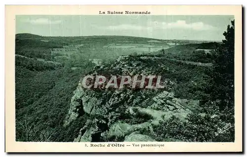 Cartes postales Roche d&#39Oetre Vue panoramique Suisse Normande
