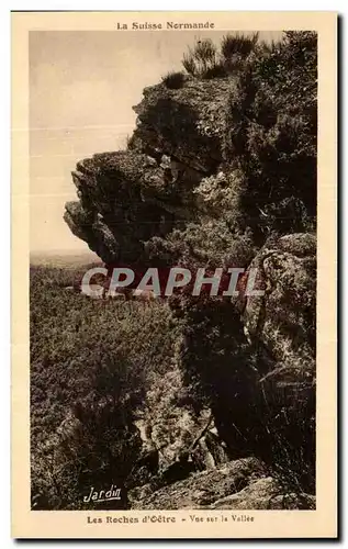 Ansichtskarte AK Les Roches d&#39Oetre Vue sur la Vallee Suisse Normande