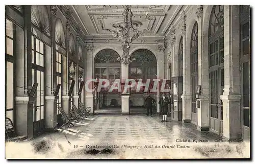 Cartes postales Contrexeville Hall du Grand Casino