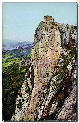 Ansichtskarte AK La Sainte Baume Le St Pilon Avec Vue Sur La Plaine