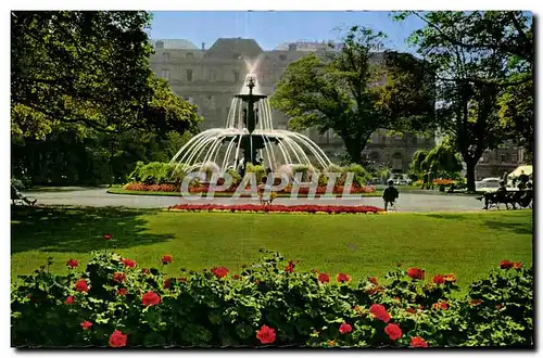 Cartes postales Geneve Jardin Anglais