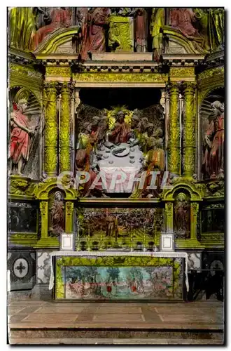 Ansichtskarte AK Palma De Mallorca Catedral Altar Del Copus Christi