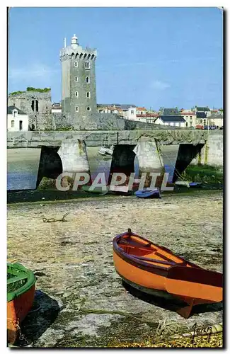 Cartes postales La Vendee Les Sables D&#39Olonne Le Port Et La Tour d&#39Arundel