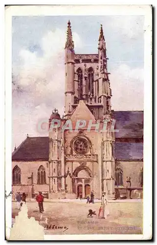 Ansichtskarte AK Fecamp Eglise Saint Etienne