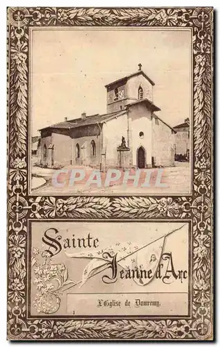 Cartes postales Sainte Jeanne d'Arc Eglise de Domremy