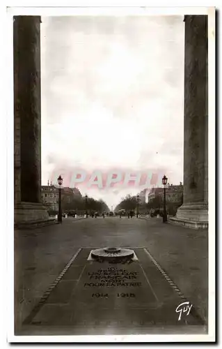 Ansichtskarte AK Paris Et Ses Merveilles Tombeau Du Soldat Inconnu