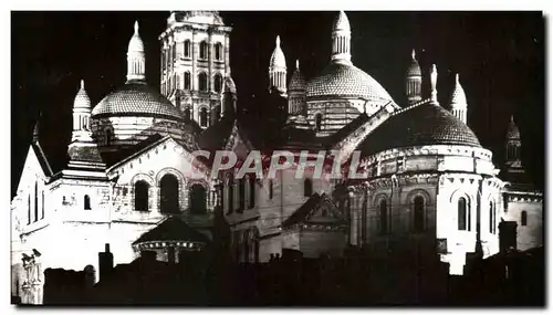 Cartes postales Perigueux La Cathedrale Saint Front Illuminee