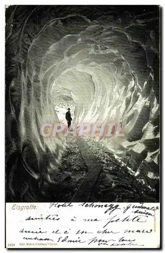 Cartes postales Eisgrotte Suisse