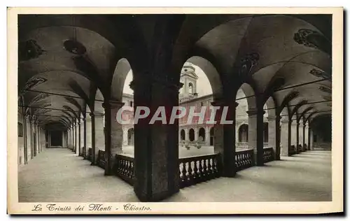 Cartes postales La Trinita dei Monti La dei Chiostro