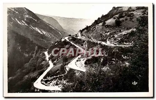 Cartes postales St Claude Route de St Claude a Geneve Les Lacets de Septmoncel