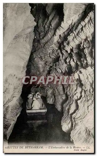 Cartes postales Grottes De Betharram L&#39Embarcadere de la Riviere