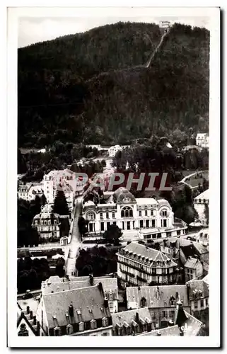 Ansichtskarte AK La Bourboule Vue sur le Casino et le Plateau de Charlannes