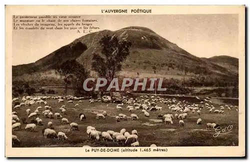 Cartes postales L&#39Auvergne Poetique Le Puy De Dome