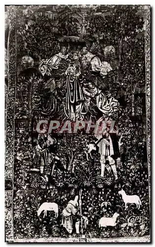 Cartes postales moderne Saumur Eglise Notre Dame de Nantilly Vierge couronnee par les anges