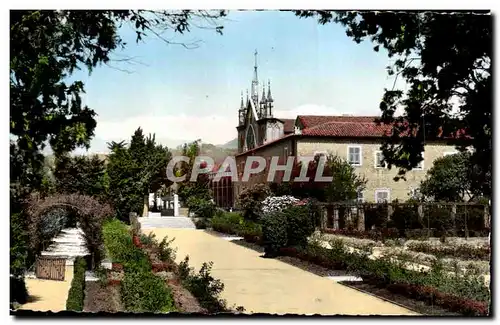 Moderne Karte La Cote D&#39Azur Nice Les Jardin Monastere de Cimiez