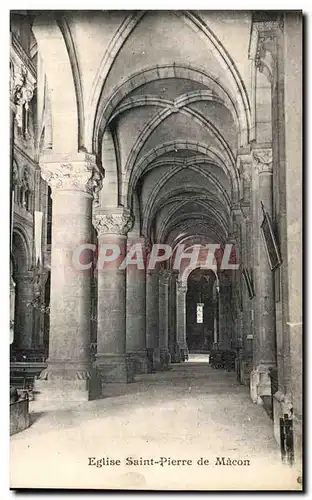 Ansichtskarte AK Eglise Saint Pierre de Macon