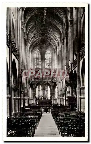 Moderne Karte Caen Interieur de I&#39Eglise Saint Pierre