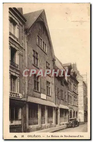 Cartes postales Orleans La Maison de Ste Jeanne d&#39Arc