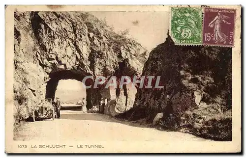 Cartes postales La Schlucht Le Tunnel