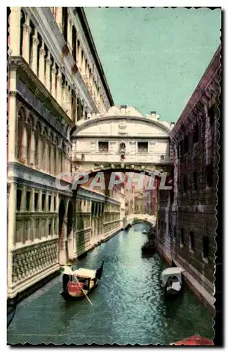 Ansichtskarte AK Venezia Ponte dei Sospiri Pont des soupirs
