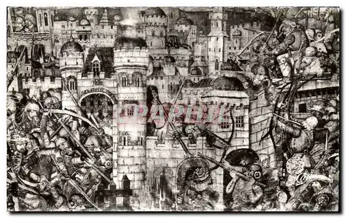 Cartes postales moderne Saumur Eglise Notre Dame de Nantilly Siege de Jerusalem