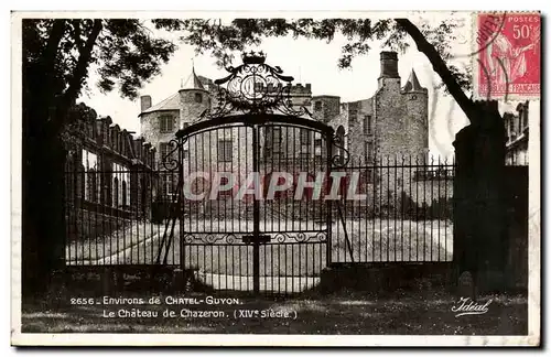 Cartes postales Environs de Chatel Guyon Le Chateau de Chazeron