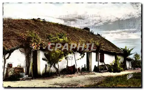 Moderne Karte En Vendee Au Pays de Monts Une Bourrine Vendeenne