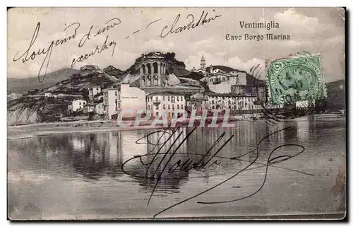 Cartes postales Ventimiglia Cavo Borgo Marina