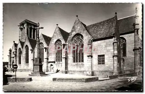 Ansichtskarte AK Lannion L&#39Eglise Saint jean Du Baly