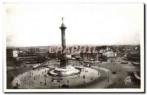 Cartes postales Paris Place de la Bastille