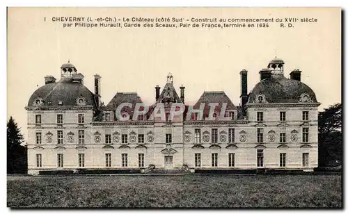 Cartes postales Cheverny Le Chateau