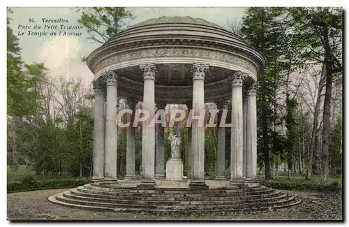 Cartes postales Versailles Parc du Petit Trtanon Le Temple de I&#39Amour