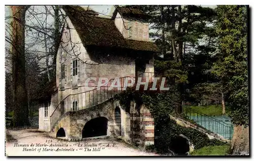 Ansichtskarte AK Versailles Hameau de Marie Antoinetle Le Moulin