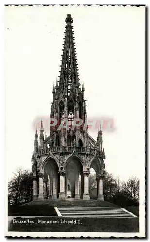 Cartes postales Bruxelles Monument Leopold