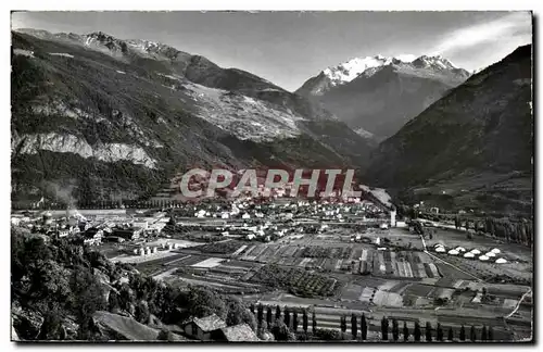 Cartes postales Visp mit Balfringletscher Nadelhorn Dom u Durrenborn