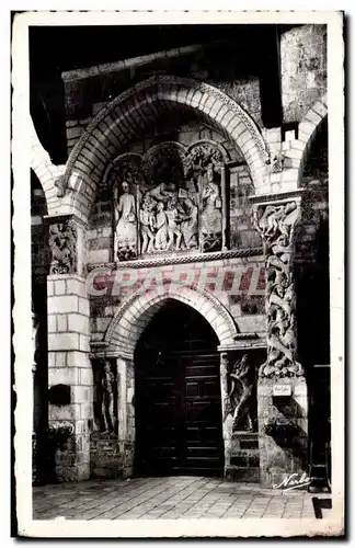 Ansichtskarte AK Souillac Eglise Abbaliale style romano bysantin La Portail
