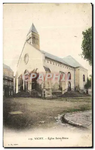 Ansichtskarte AK Vichy Eglise Saint Blaize