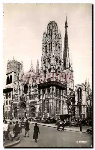 Cartes postales Rouen La Cathedrale