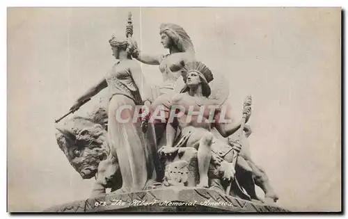 Cartes postales The Albert Memorial America Taureau