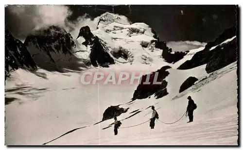 Moderne Karte Les Ecrins et le Glacier Blanc Alpinisme