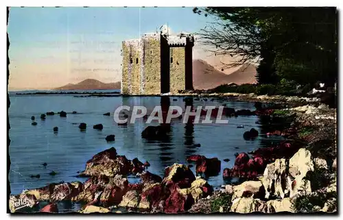 Cartes postales La Cote d&#39Azur Iles De Lerins L&#39Ancien Monastere Fortitte de I lle Saint Honorat