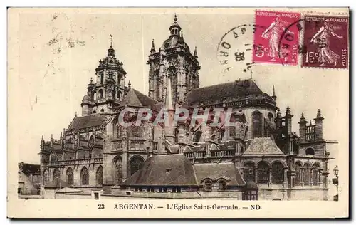 Cartes postales Argentan L&#39Eglise Saint Germain