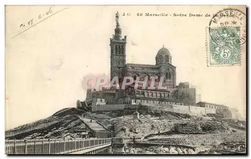 Cartes postales Marseille Notre Dame de La Garde