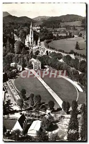 Cartes postales Lourdes La Basilique La souterraine