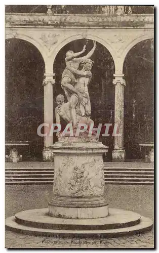 Cartes postales Versailles Bosquet de la colonnade Enlevement de Proserpine par Pluton