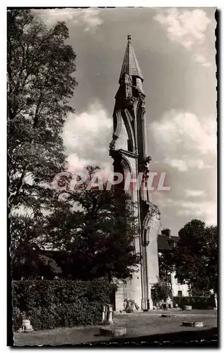 Cartes postales Ruines de L&#39Abbatiale Tourelle d&#39escalier Abbaye de Royaumont Asnieres sur oise