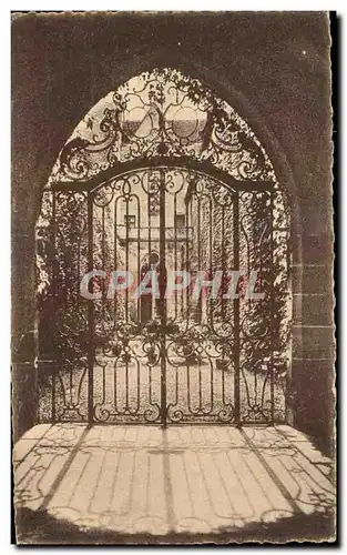 Cartes postales Abbaye de Royaument Asnieres sur Oise Cour de la maison des hotes