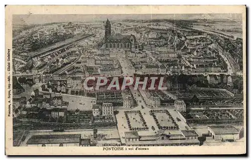 Cartes postales Pontoise Vol D&#39Oiseau