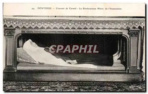 Cartes postales Pontoise Couvent de Carmel La Bienheureuse Marie de I&#39Incarnation